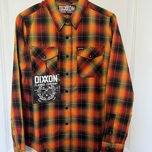 Dixon Flannel new with tags “Hatebreed”